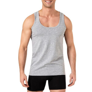 %100 Pamuk Penye Tekli Erkek Atlet