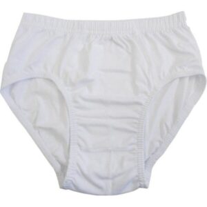 Erkek Pamuklu Beyaz 12'lı Slip Külot -my0001